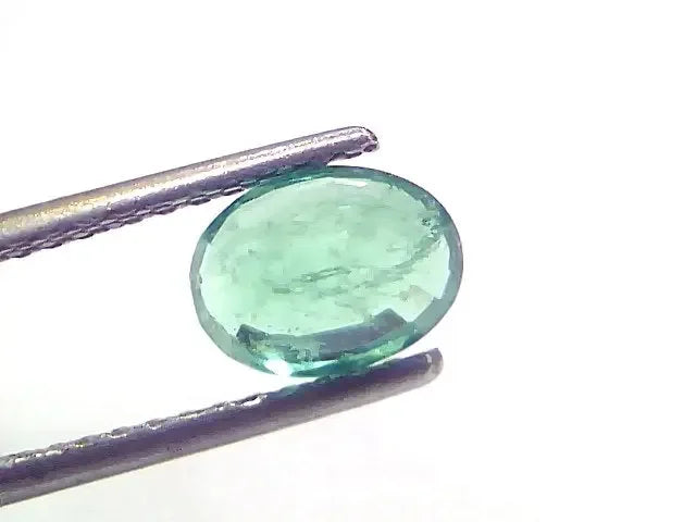 1.50 Ct Certified Untreated Natural Zambian Emerald Gemstone Panna - Venus Gems