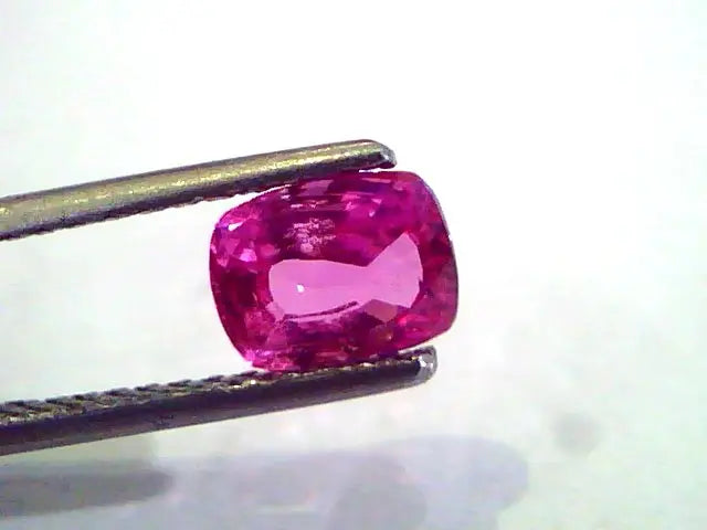 1.55 Ct 2.5 Ratti Certified Unheated Untreated Natural Madagaskar Ruby