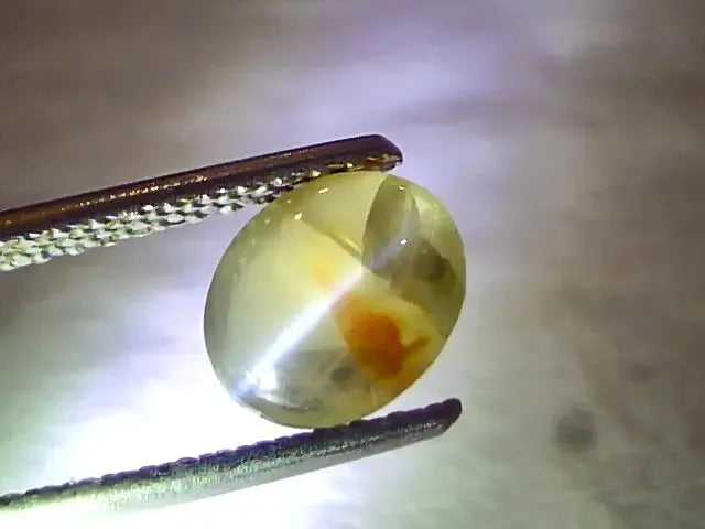 1.56 Ct Certified Untreated Natural Chrysoberyl Ceylon Cats Eye - Venus Gems