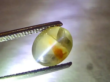 1.56 Ct Certified Untreated Natural Chrysoberyl Ceylon Cats Eye - Venus Gems