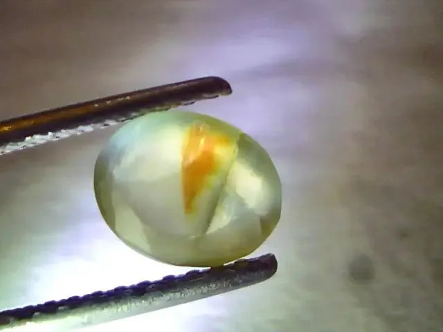 1.56 Ct Certified Untreated Natural Chrysoberyl Ceylon Cats Eye - Venus Gems