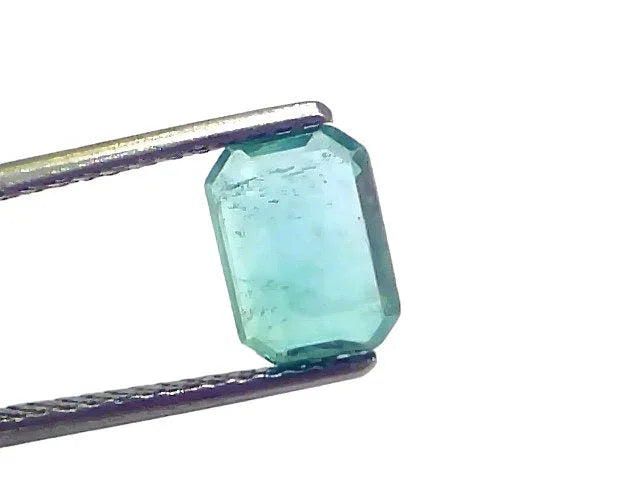 1.57 Ct GII Certified Untreated Natural Zambian Emerald Panna Gems - Venus Gems