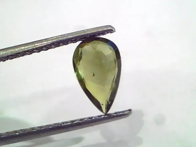 1.58 Carat Unheated Untreated Natural Srilankan Green Sapphire - Venus Gems