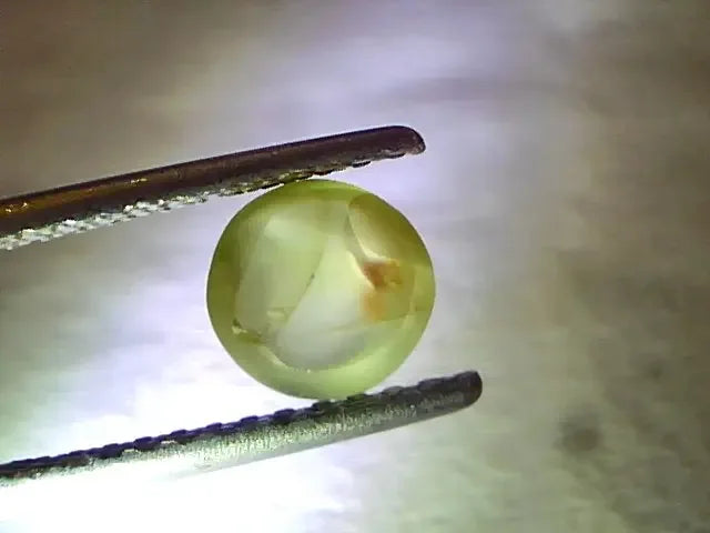 1.63 Ct Certified Untreated Natural Chrysoberyl Ceylon Cats Eye - Venus Gems