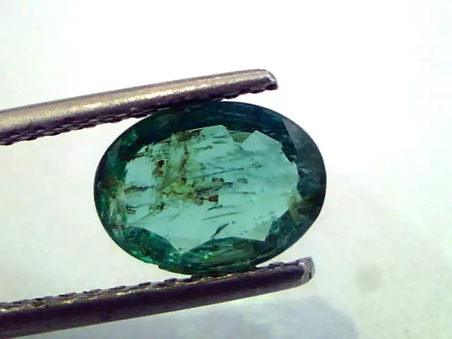 1.60 Ct Unheated Untreated Natural Zambian Emerald Panna