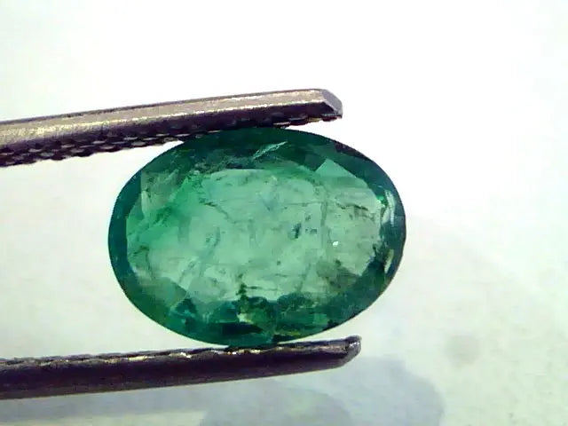 1.58 Ct Unheated Untreated Natural Zambian Emerald Panna Gemstones