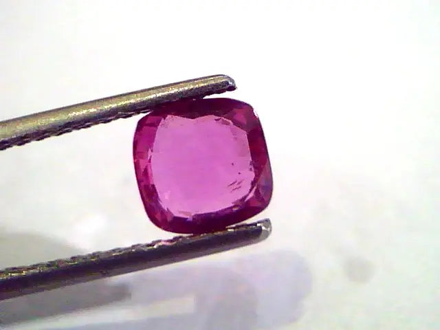1.61 Ct Certified Unheated Untreated Natural Madagaskar Ruby