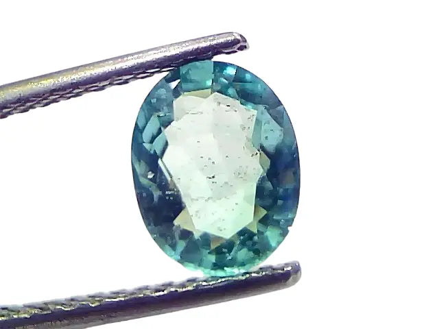 1.63 Ct GII Certified Untreated Natural Zambian Emerald Gemstone Panna