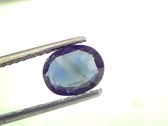 1.62 Ct Unheated Untreated Natural Ceylon Blue Sapphire Neelam - Venus Gems