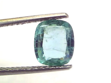 1.64 Ct Untreated Natural Zambian Emerald Gemstone Panna Gems