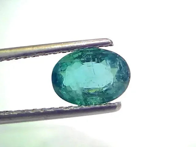 1.63 Ct GII Certified Untreated Natural Zambian Emerald Gemstone - Venus Gems