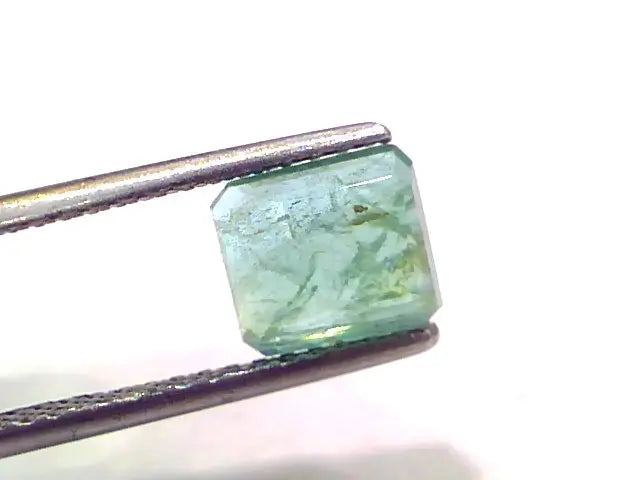 1.65 Ct Untreated Natural Zambian Emerald Gemstone Panna Gems