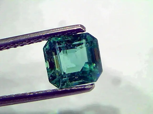 1.64 Ct IGI Certified Untreated Natural Zambian Emerald Gems AAA