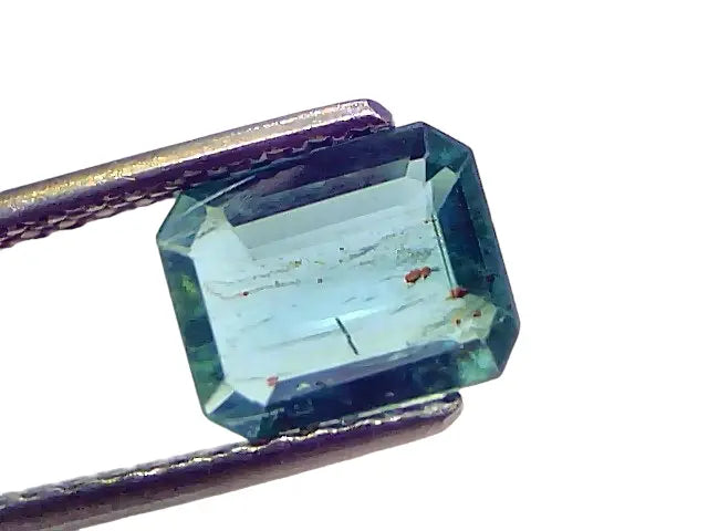 1.65 Ct GII Certified Untreated Natural Zambian Emerald Gemstone Panna
