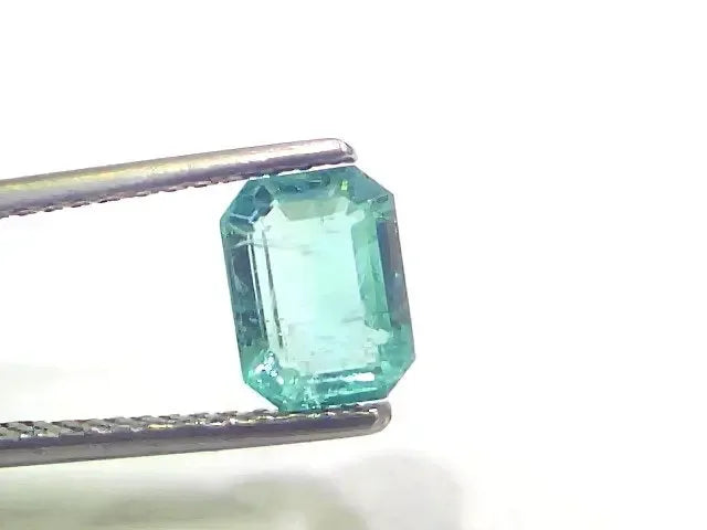 1.64 Ct Certified Untreated Natural Zambian Emerald Panna Gemstone - Venus Gems