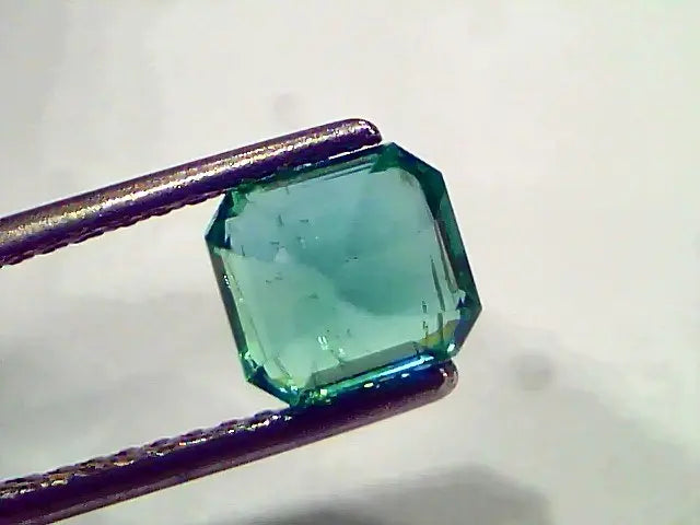 1.64 Ct IGI Certified Untreated Natural Zambian Emerald Gems AAA