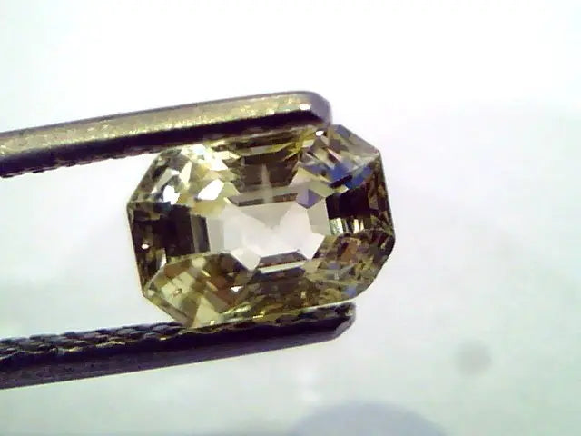1.64 Ct Unheated Untreated Natural Ceylon Yellow Sapphire/Pukhraj