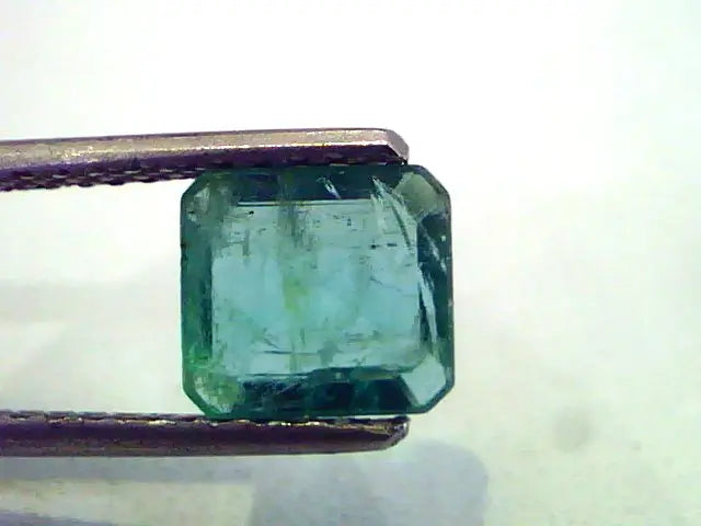 1.65 Ct Unheated Untreated Natural Zambian Emerald Gemstone