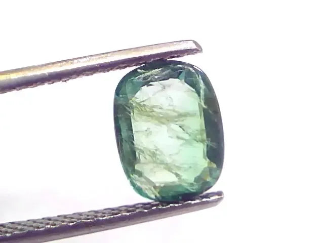 1.66 Ct Untreated Natural Zambian Emerald Gemstone Panna Gems - Venus Gems
