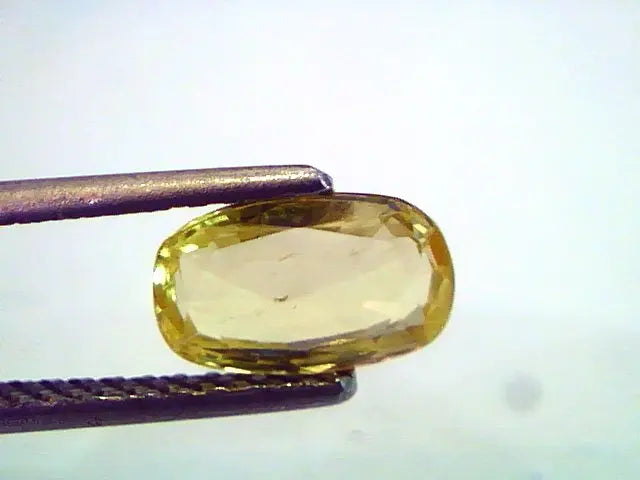 1.65 Ct Unheated Untreated Natural Ceylon Yellow Sapphire,Gems