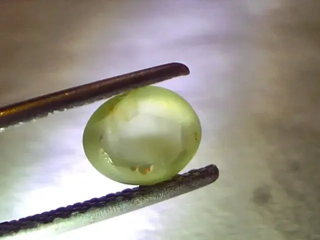 1.68 Ct Certified Untreated Natural Chrysoberyl Ceylon Cats Eye - Venus Gems