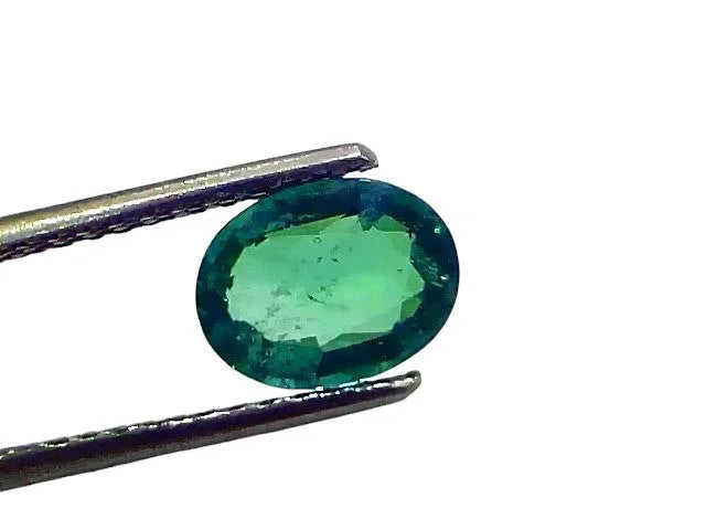 1.66 Ct GII Certified Untreated Natural Zambian Emerald Panna AAA - Venus Gems