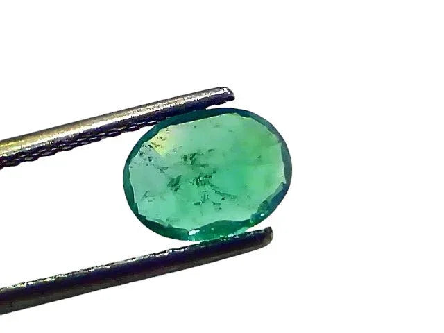 1.66 Ct GII Certified Untreated Natural Zambian Emerald Panna AAA - Venus Gems