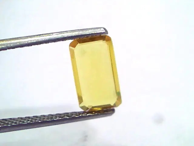 1.65 Ct Natural Yellow Sapphire Pukhraj Jupiter Gemstone(Heated)