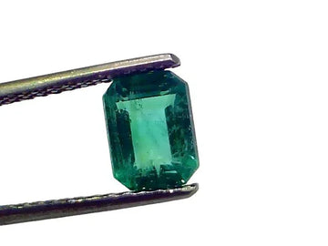 1.67 Ct GII Certified Untreated Natural Zambian Emerald Panna AAA - Venus Gems