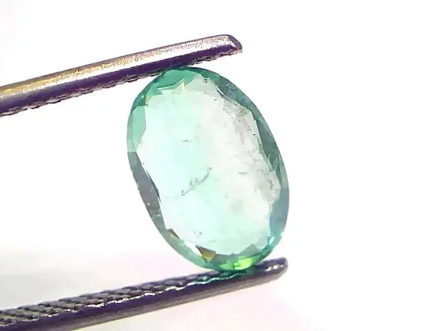 1.67 Ct GII Certified Untreated Natural Colombian Emerald Gemstone AAA - Venus Gems