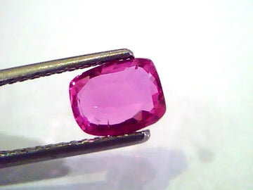 1.69 Ct Certified Unheated Untreated Natural Madagaskar Ruby Stone
