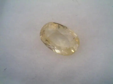 1.70 Ct Unheated Untreated Natural Ceylon Yellow Sapphire