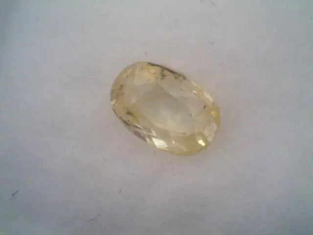 1.70 Ct Unheated Untreated Natural Ceylon Yellow Sapphire