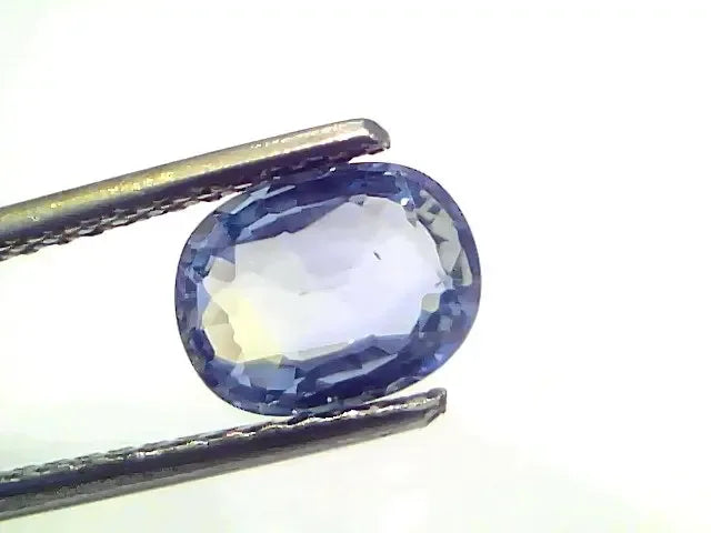 1.80 Ct Certified Unheated Untreated Natural Ceylon Blue Sapphire - Venus Gems