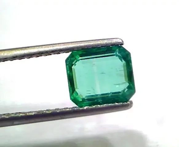 1.70 Ct Untreated Natural Zambian Emerald Gemstone Panna Gems AAAAA - Venus Gems