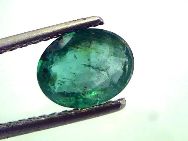 1.66 Ct Untreated Natural Zambian Emerald Gemstone,Panna