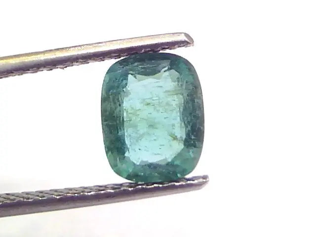 1.72 Ct Untreated Natural Zambian Emerald Gemstone Panna Gems