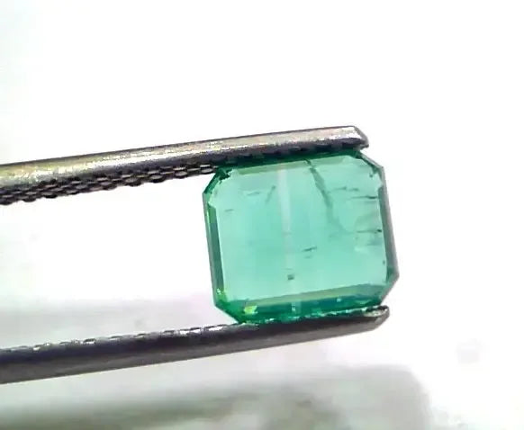1.70 Ct Untreated Natural Zambian Emerald Gemstone Panna Gems AAAAA - Venus Gems