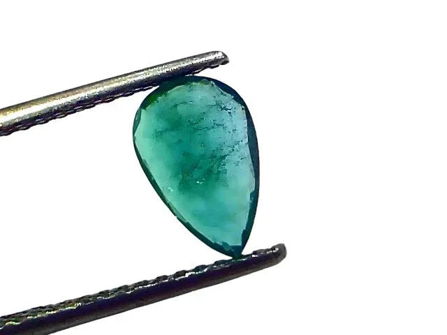 1.70 Ct GII Certified Untreated Natural Zambian Emerald Panna AAA - Venus Gems