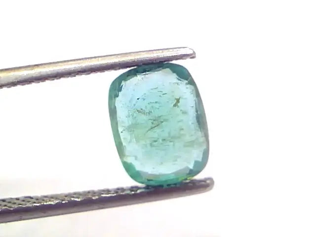 1.72 Ct Untreated Natural Zambian Emerald Gemstone Panna Gems