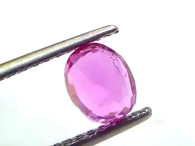 1.70 Ct GII Certified Unheated Untreated Natural Madagaskar Ruby AAA - Venus Gems