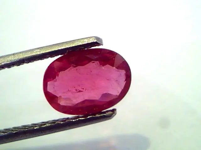 1.79 Ct Natural Ruby Gemstone Manek Gem for Sun (Heated)
