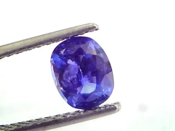 1.77 Ct Unheated Untreated Natural Ceylon Blue Sapphire Gemstone