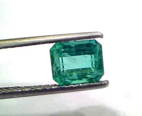 1.74 Ct Untreated Natural Zambian Emerald Gemstone Panna Gems AAAAA
