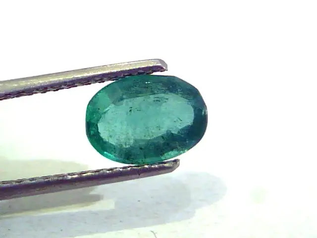 1.73 Ct Unheated Untreated Natural Zambian Emerald Panna Gemstones