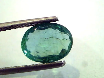 1.76 Ct Unheated Untreated Natural Zambian Emerald Panna AA