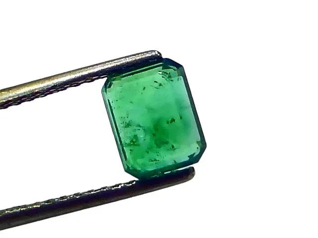 1.75 Ct GII Certified Untreated Natural Zambian Emerald Panna AAA - Venus Gems