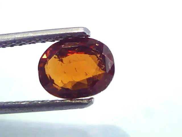 1.70 Ct Untreated Natural Ceyloni Gomedh/Hessonite Gems For Rahu