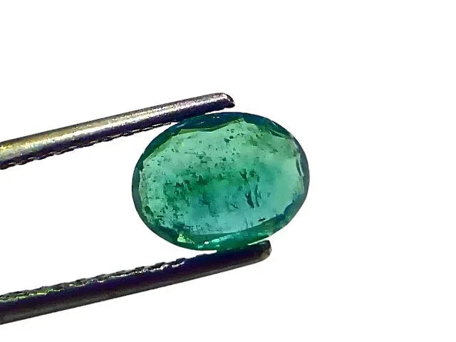1.76 Ct GII Certified Untreated Natural Zambian Emerald Panna AAA - Venus Gems