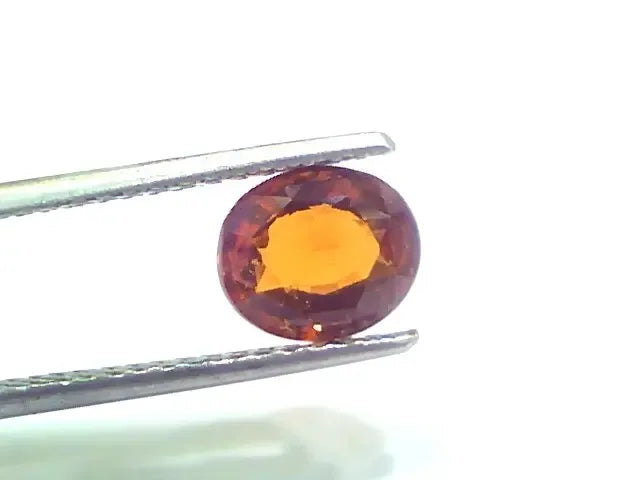 1.80 Ct Untreated Natural Ceylon Gomedh/Hessonite Gemstone - Venus Gems